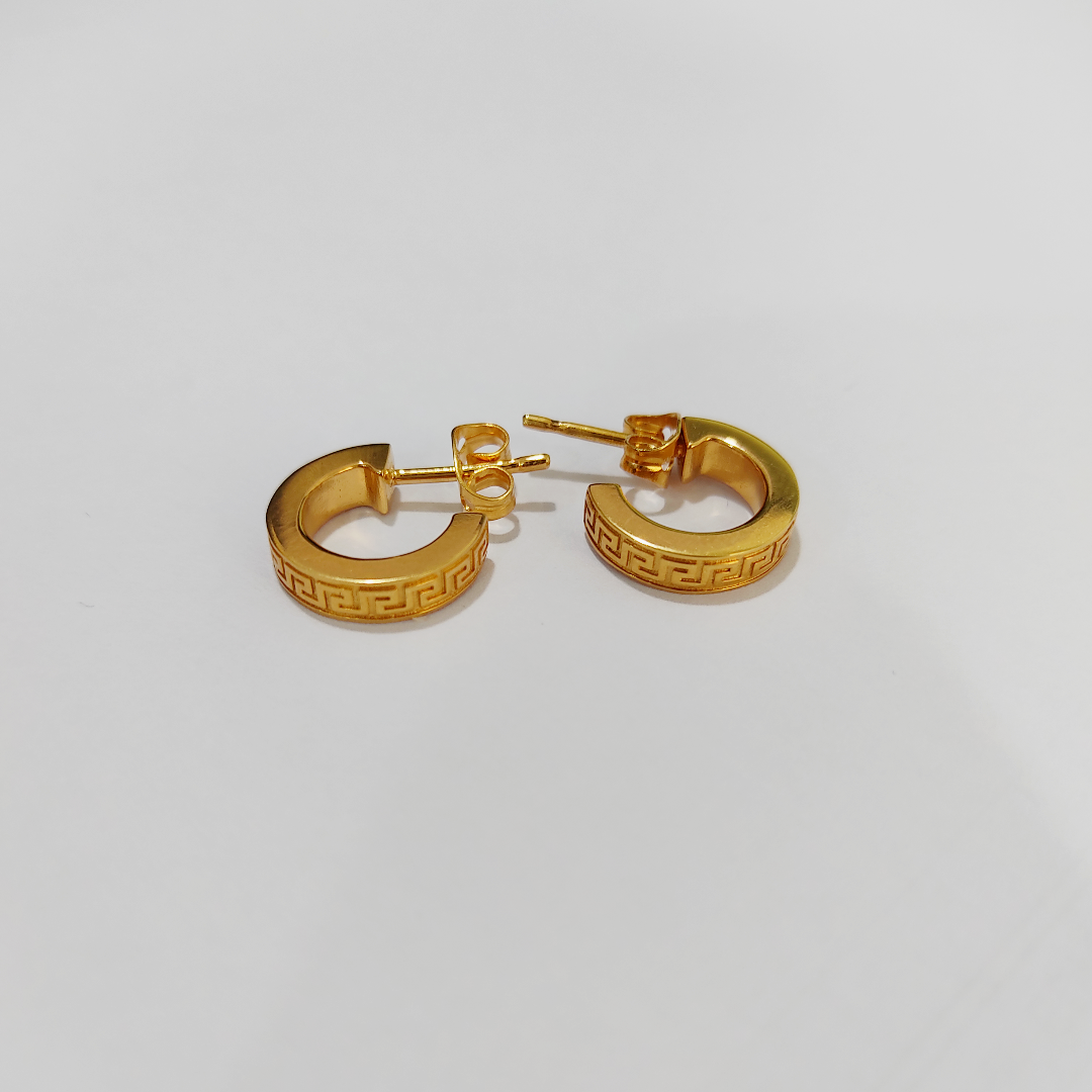 Versace Earring Greca Crescent (Y) - Shams Shopping Centre Versace  
