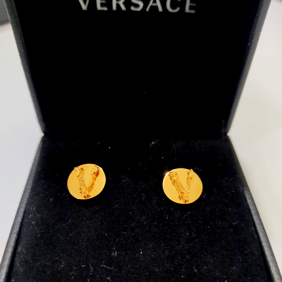 Versace Tops Gold V Embossed (Y) - Shams Shopping Centre Versace  