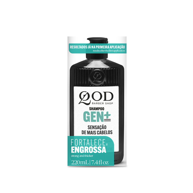 QOD Barber Shop Gen+ Fortalece Engrossa Shampoo 220ml