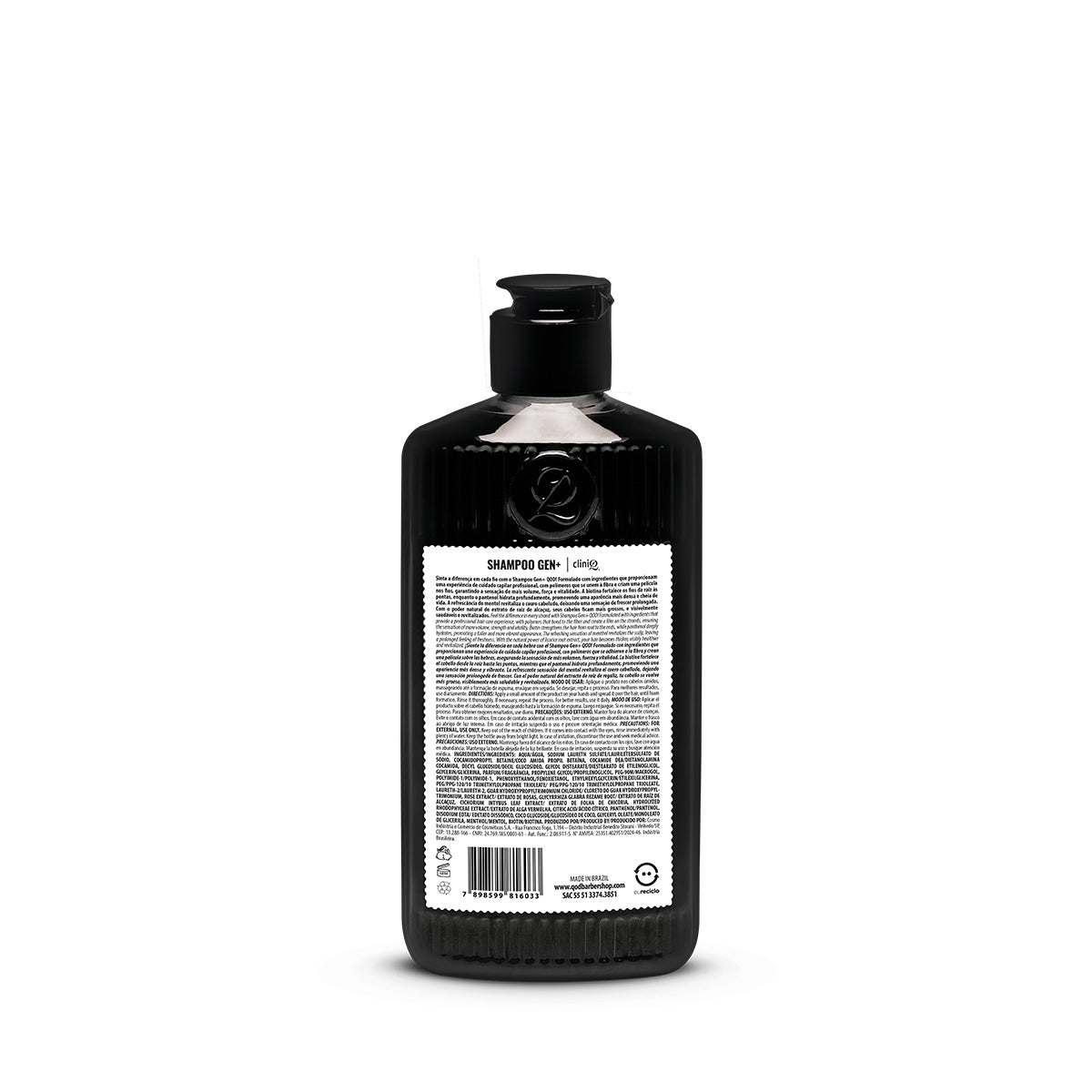 QOD Barber Shop Gen+ Fortalece Engrossa Shampoo 220ml