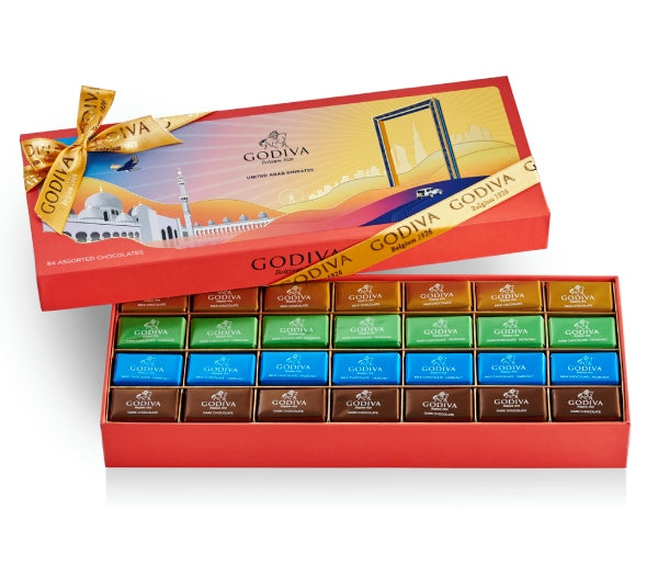 Godiva Heritage Naps 84p Chocolate Box