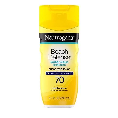 Neutrogena Beech Defense SPF-70 Sunscreen Lotion 198ml - Shams Shopping Centre Neutrogena  