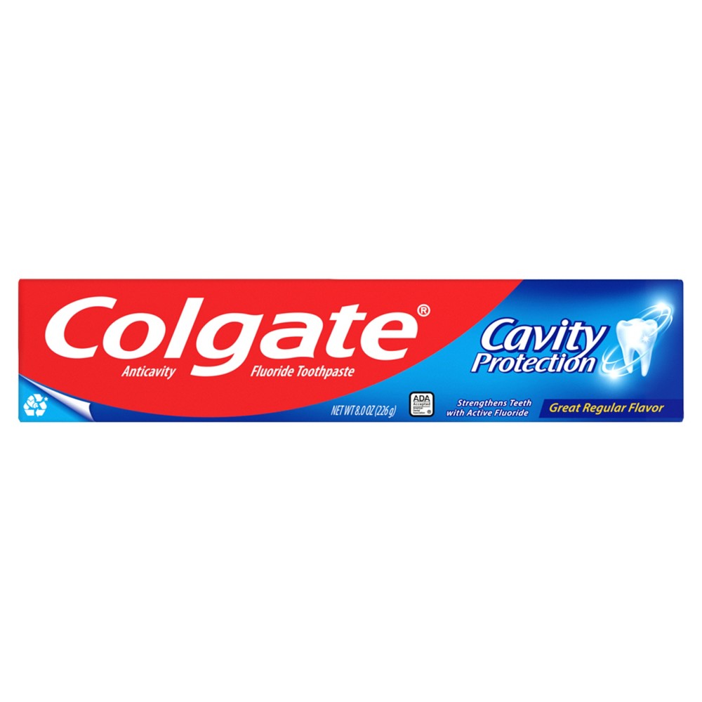 Colgate Cavity Protection Great Regular Flavor Toothpaste 226g (8.Oz) - Shams Shopping Centre Colgate  