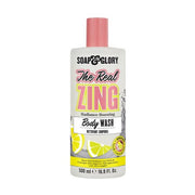 Soap & Glory The Real Zinc Radiance Boosting Body Wash 500ml - Shams Shopping Centre Soap & Glory  