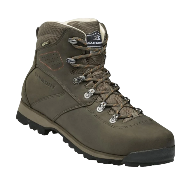 Garmont PORDOI NUBUCK 002161 Olive Green/Dark Orange Shoe Size UK-8.5