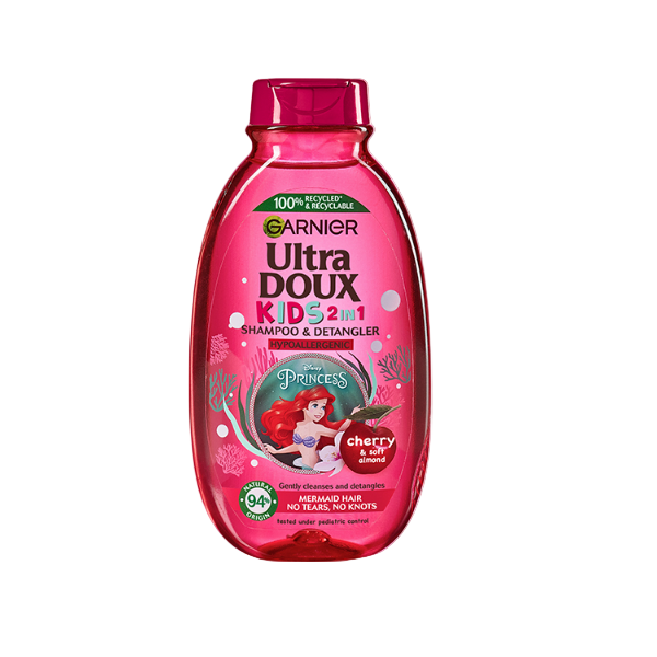 Garnier Ultra Doux Disnep Princes Kids 2In1 Shampoo 400ml