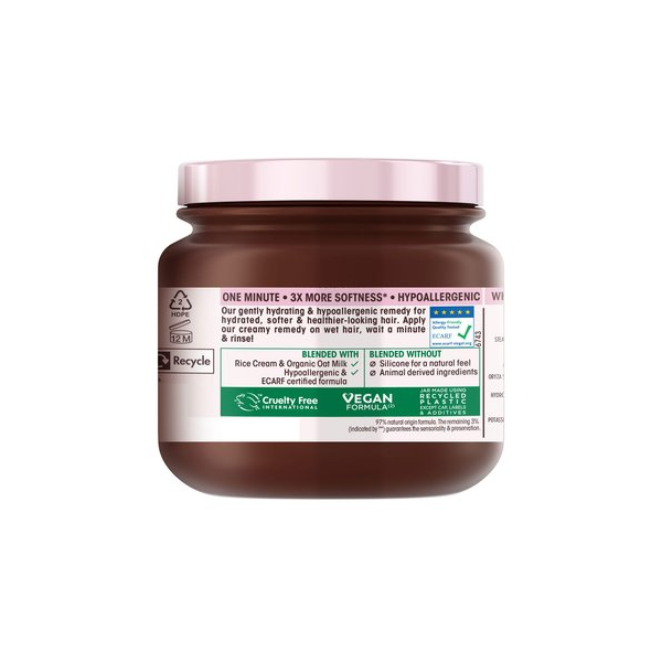 Garnier Ultimate Blends Delicate Oat Milk Hair Remedy Hypoallergenic Mask 250ml