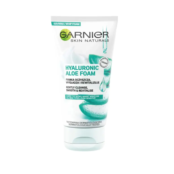 Garnier Skin Naturals Hyaluronic Aloe Foam cleansing facial foam 150ml