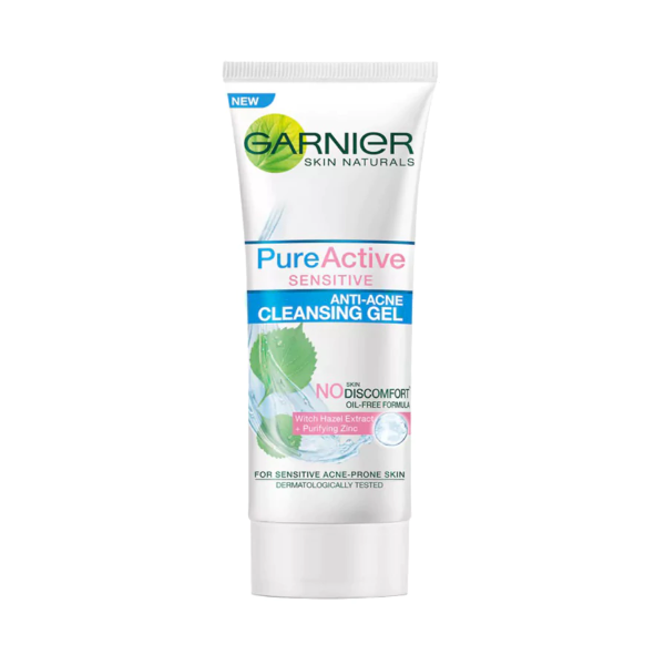Garnier Pure Active Sensitive Cleansing Gel 200ml