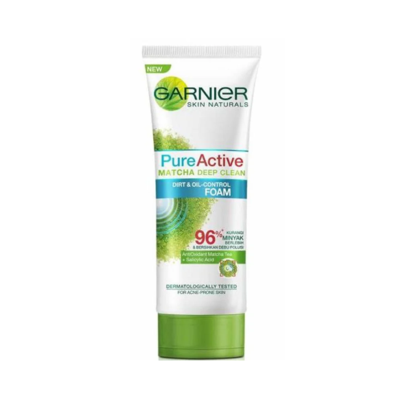Garnier Pure Matcha Deep Clean Foam 100ml