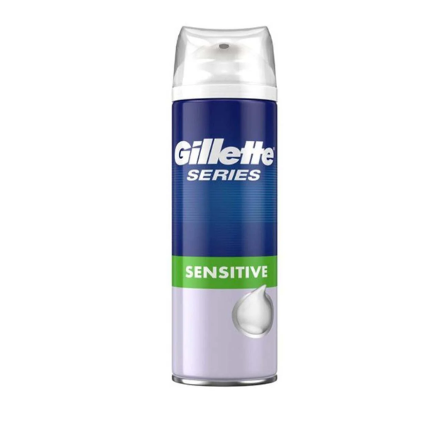 Gillette Series Shave Foam soothing with Aloe Vera Sensitive skin 250ml