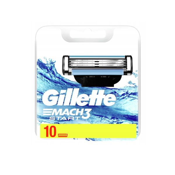 Gillette Mach3 Start Blades Cartridges 10pcs