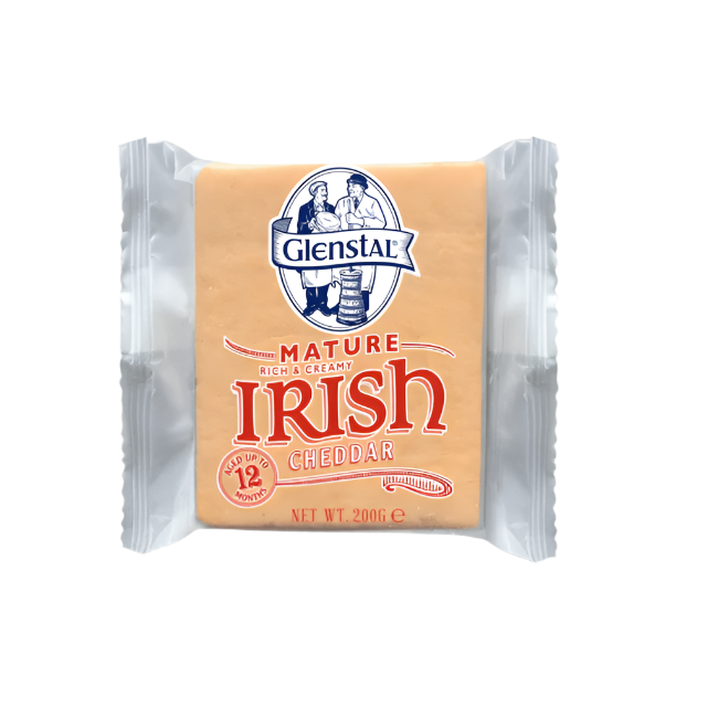 Glenstal Mature Irish Cheddar Cheese 200g