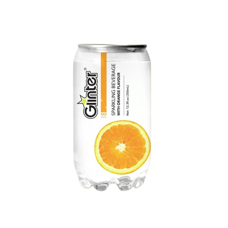 Glinter Sparkling Drink With Orange 350ml