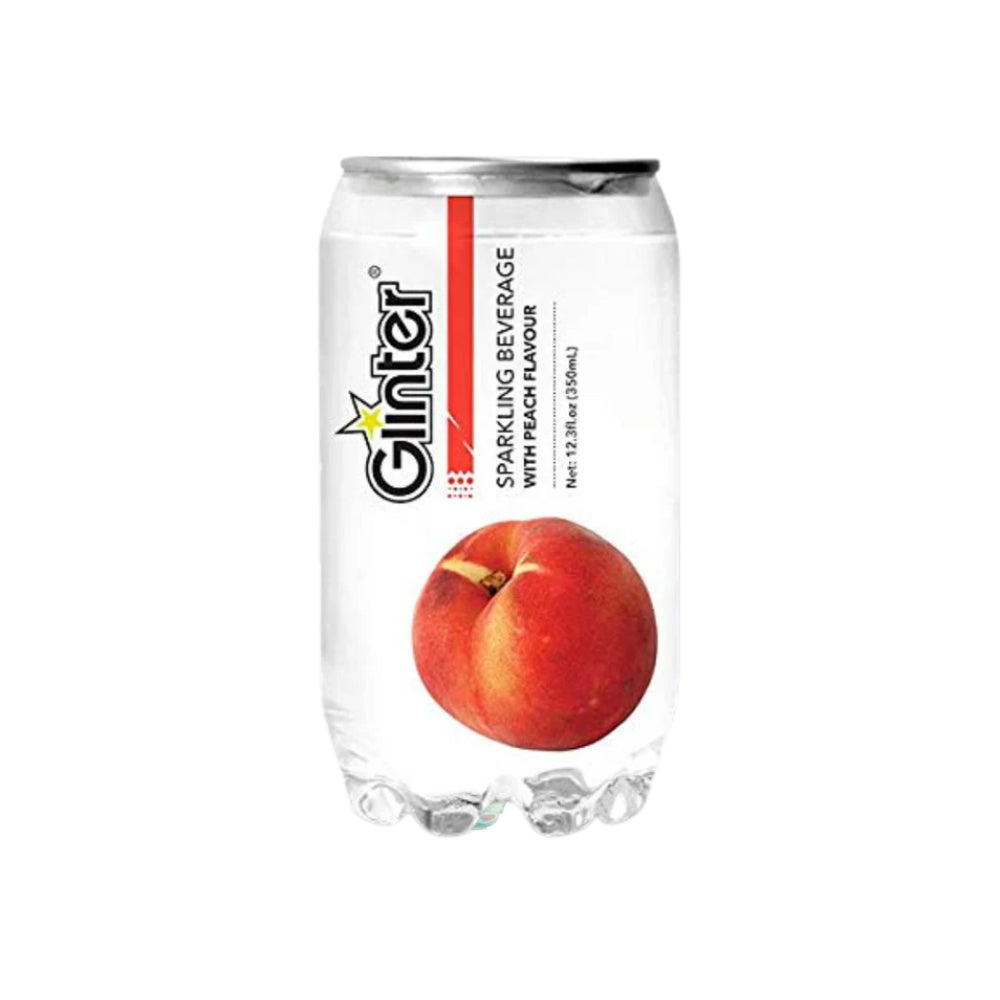 Glinter Sparkling Drink With Peach 350ml