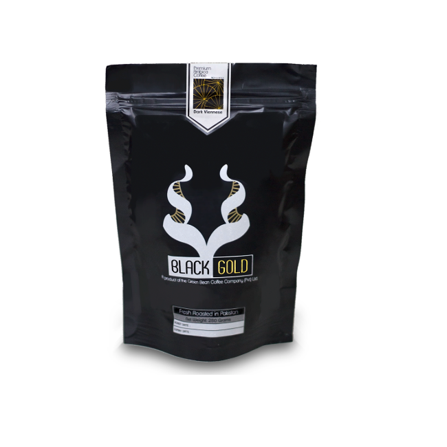 Green Bean Black Gold Dark Viennese Ground Coffee 250g