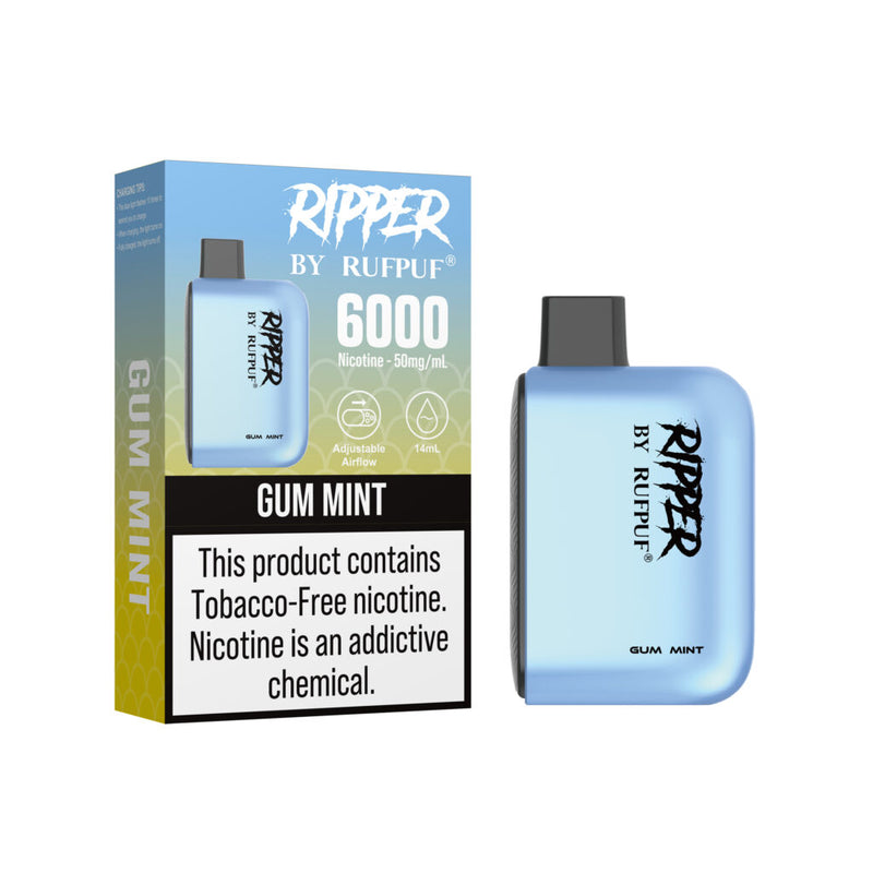 Rufpuf Ripper 20mg Gum Mint