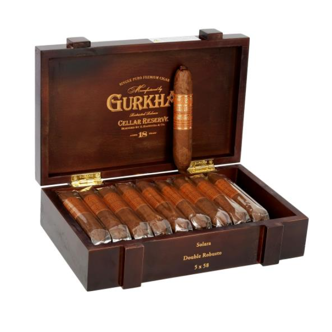 Gurkha Cellar Reserve 18Y Solara Double Robusto (Single Cigar)