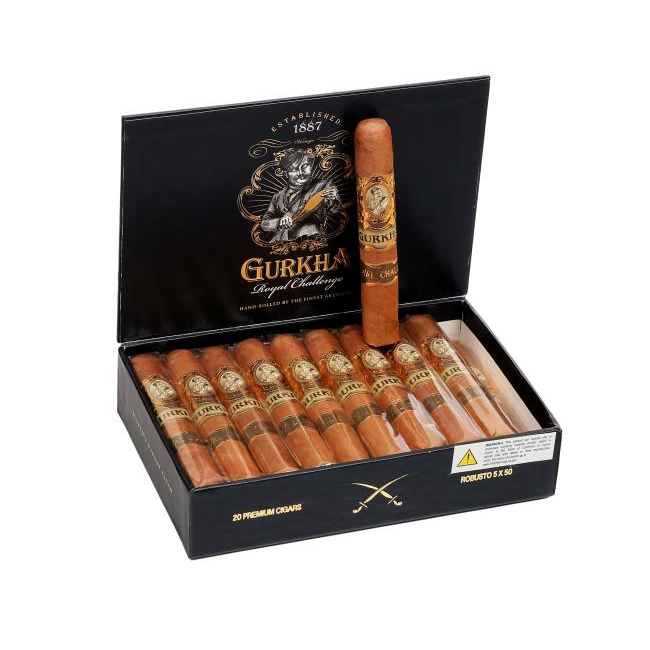 Gurkha Royal Challenge Natural Robusto 20 (Single Cigar)