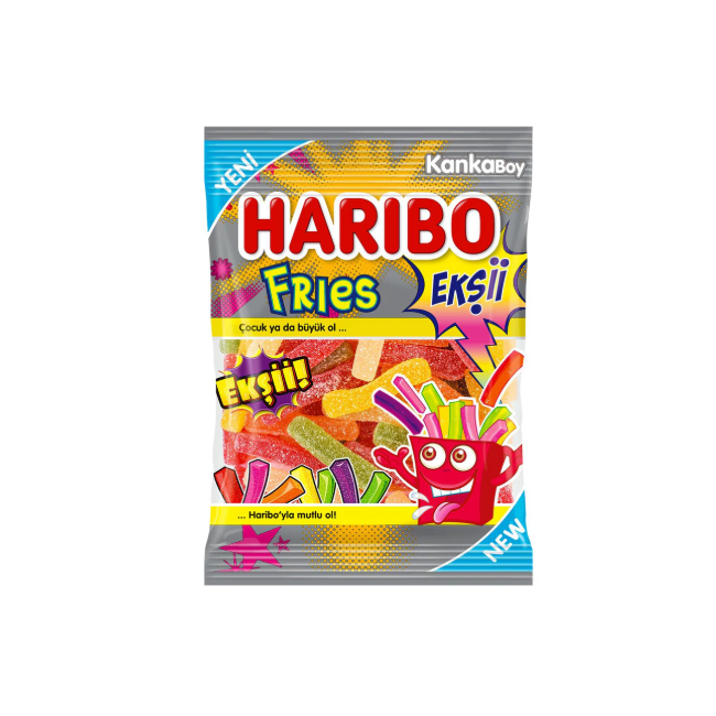 Haribo Fries Fizz Candy 70g