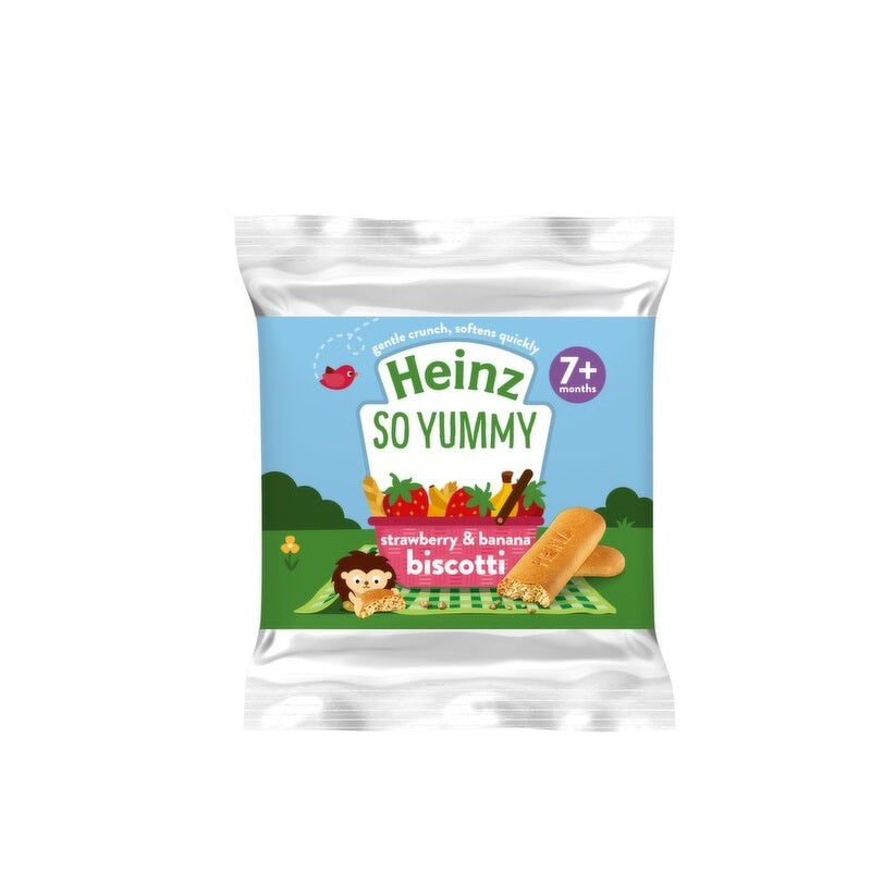Heinz So Yummy Strawberry & Banana Biscuit 60g