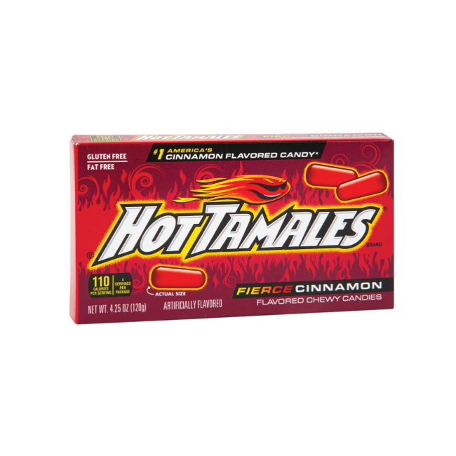 Hot Tamales Firce Cinnamon 120g