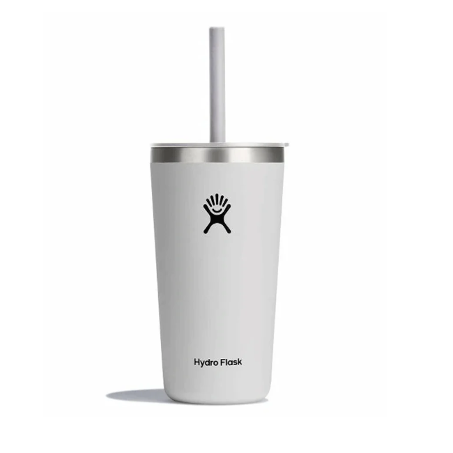 Hydro Flask 20oz All Around Tumbler Straw Lid White T20PS110