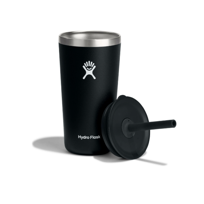 Hydro Flask 20oz All Around Tumbler Straw Lid Black T20PS001