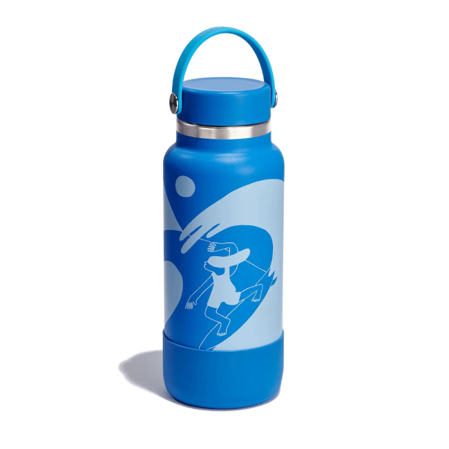Hydro Flask TY Williams 32oz Wide Mouth Ocean Wave LE-W32BTS-F32A