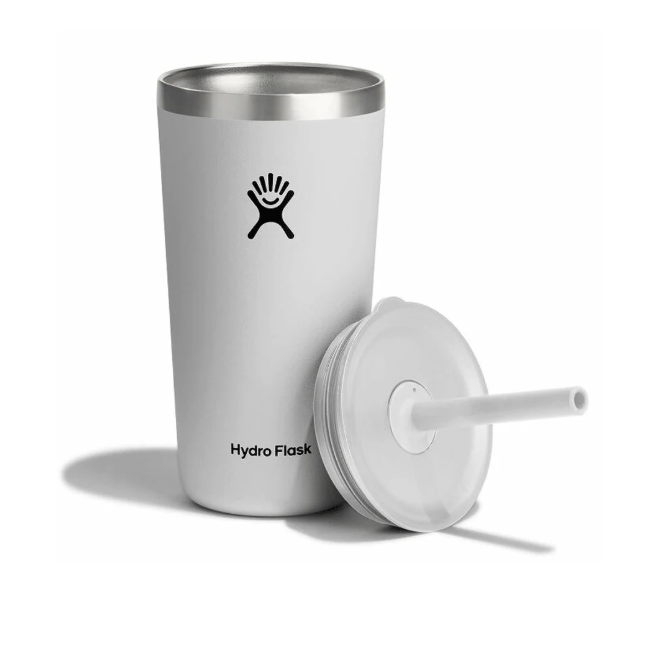 Hydro Flask 20oz All Around Tumbler Straw Lid White T20PS110