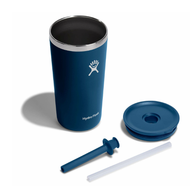 Hydro Flask 20oz All Around Tumbler Straw Lid Indigo T20PS464