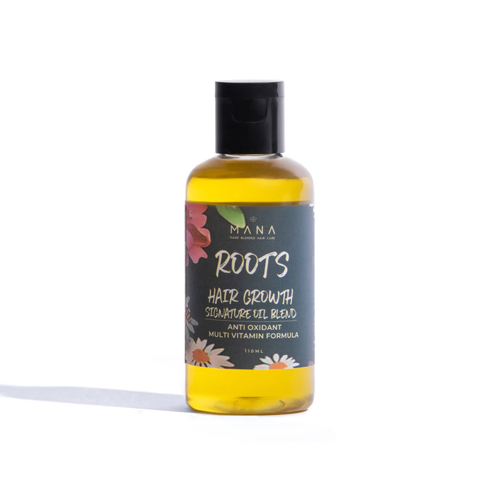 MANA Roots Hair Growth Signature Oil Blend 110ml - Shams Shopping Centre Mana Beauty Spirit  