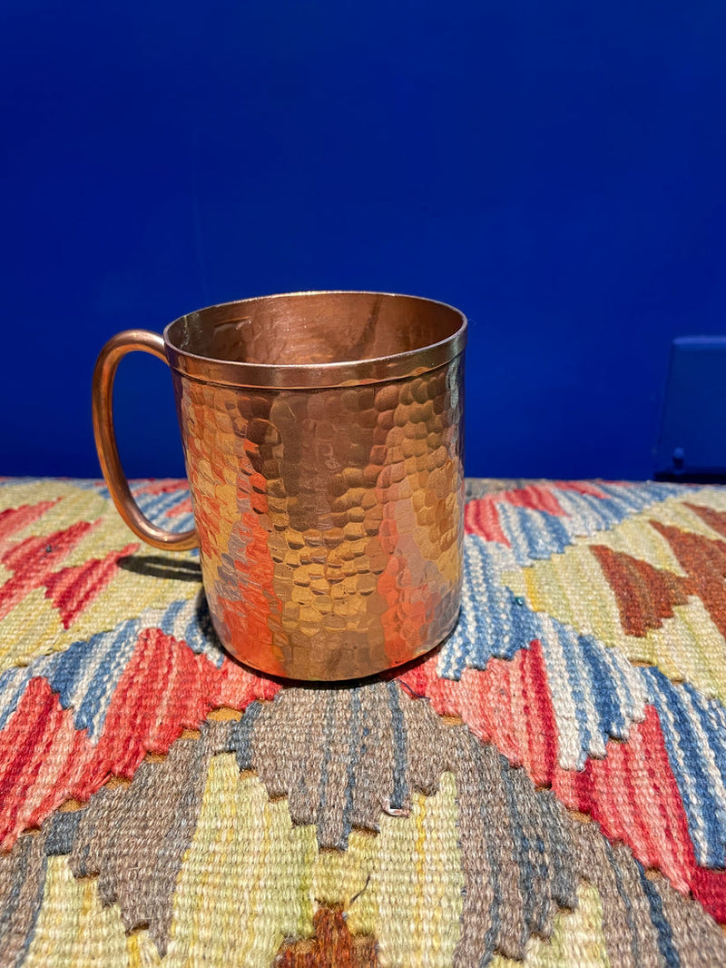 Laluna Copper Hammered Large Mug - Shams Shopping Centre Laluna  