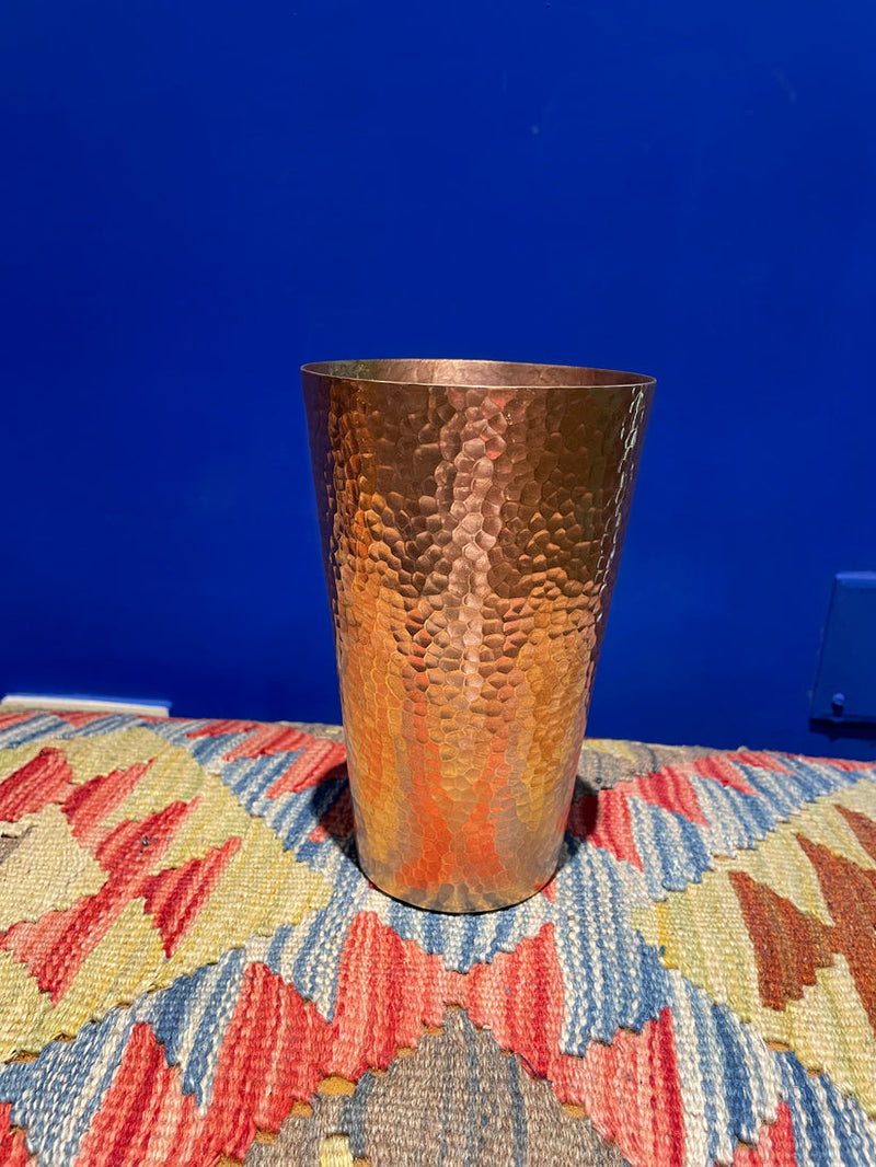 Laluna Copper Hammered Jumbo Glass - Shams Shopping Centre Laluna  