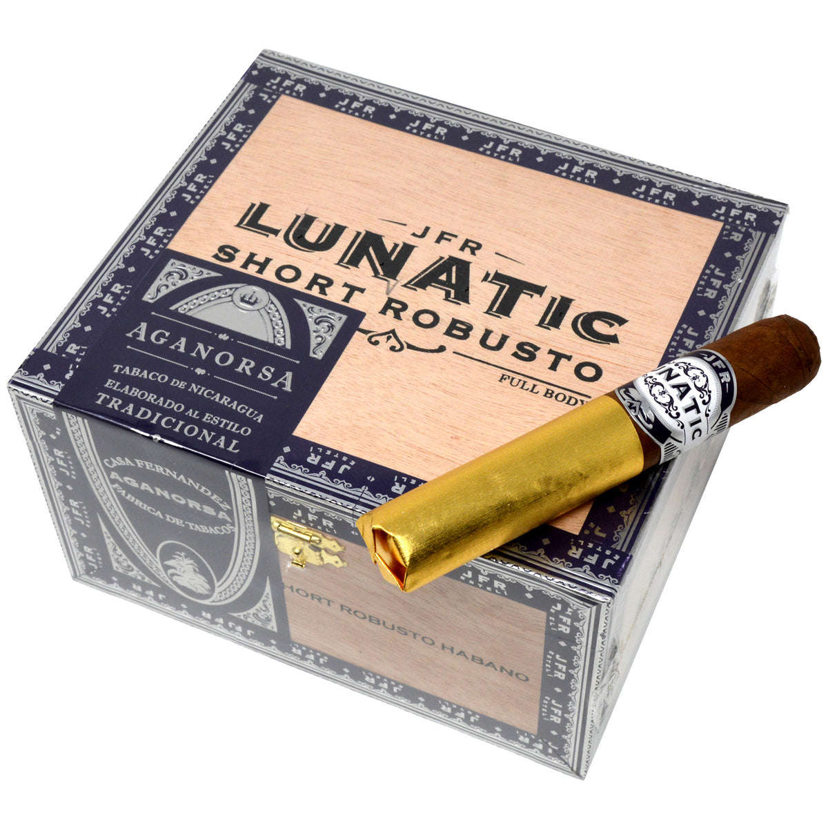 Aganorsa JFR Lunatic Short Rubosto 28 Cigars ( Single Cigar) - Shams Shopping Centre Aganorsa  