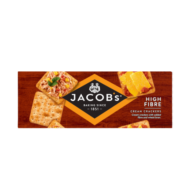 Jacobs High Fibre Crackers 200g