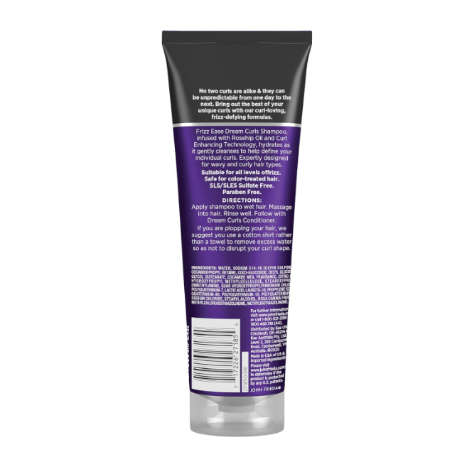 John Frieda Frizz Ease Dream Curls Shampoo 250ml
