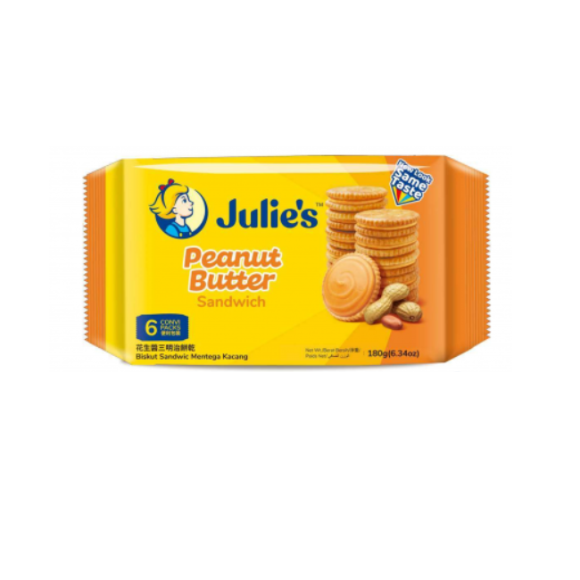Julie's Peanut Butter Sandwich 180g