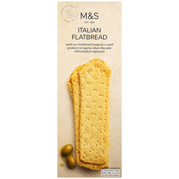 M&S Olive Flatbread 150g - Shams Shopping Centre Marks & Spencer  