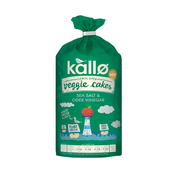 Kallo Veggie Cakes Sea Salt & Cidar Vinegar 122g