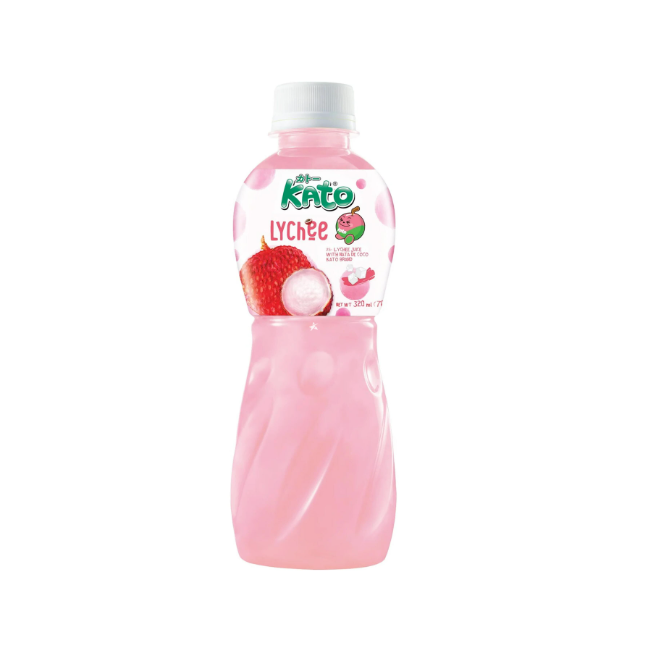 Kato Nata De Coco Lychee Juice 320ml