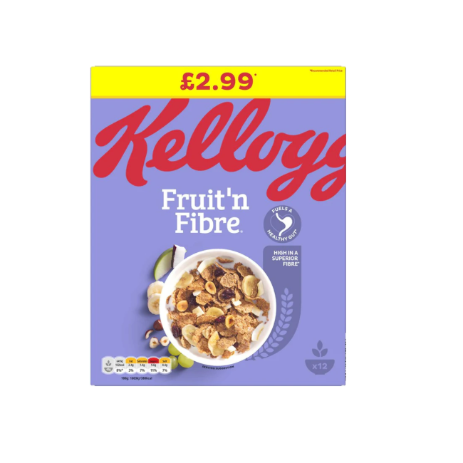 Kelloggs Fruit & Fibre Cereal 500g
