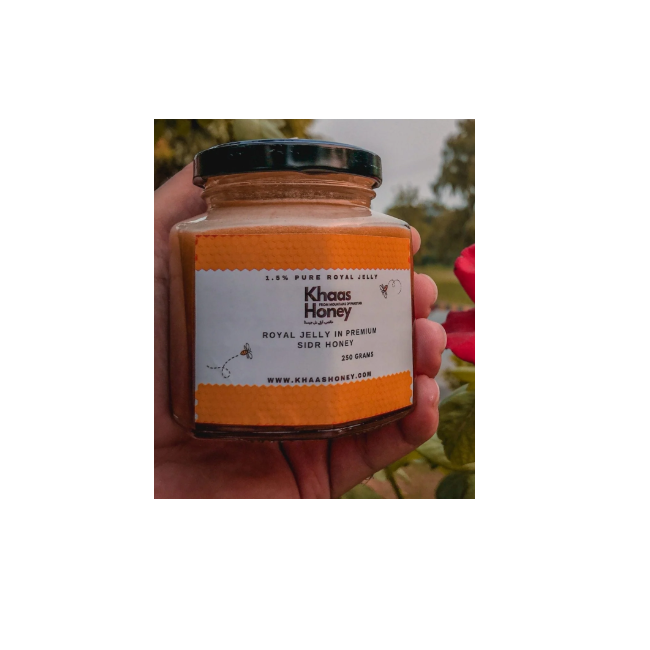 Khaas Honey Royal Jelly In Premium Beri Honey 250grm