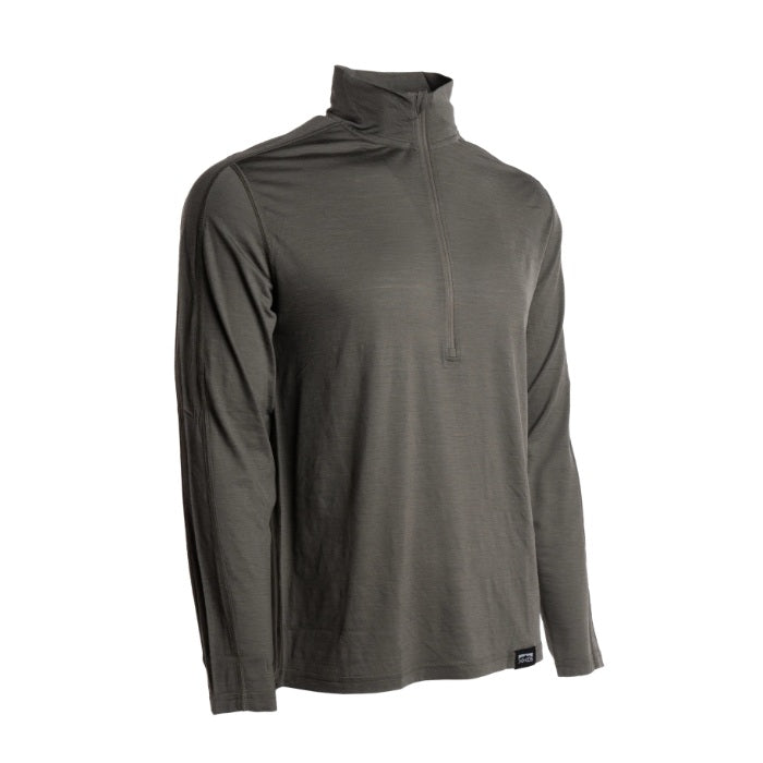 Kings XKG Foundation 150 Merino 1/4 Zip Tee XKG4117 Olive