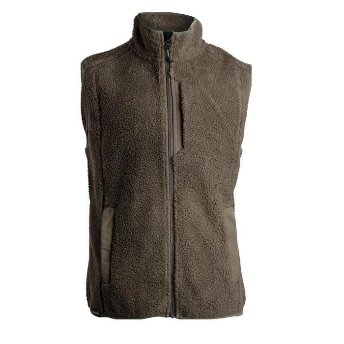 Kings Hunter Sherpa Vest KCM1610 Olive Brown