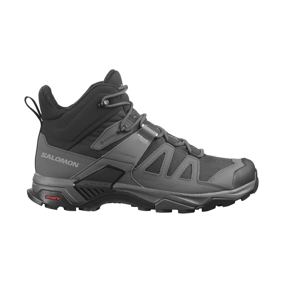 Salomon Shoes X Ultra 4 Mid Gtx Black/Magnet/Pearl Blue