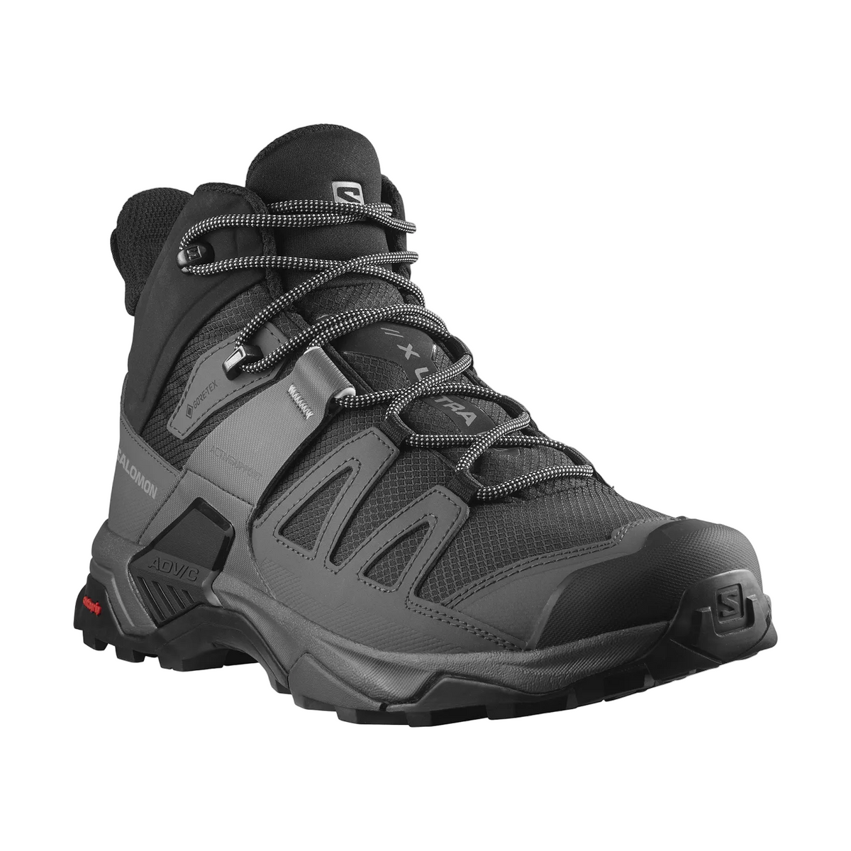Salomon Shoes X Ultra 4 Mid Gtx Black/Magnet/Pearl Blue