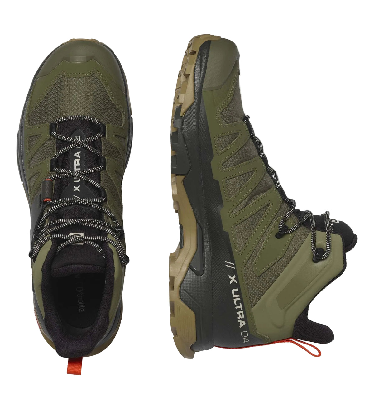 Salomon Shoes X Ultra 4 Mid GTX Deep Lichen Green/Peat/Kelp