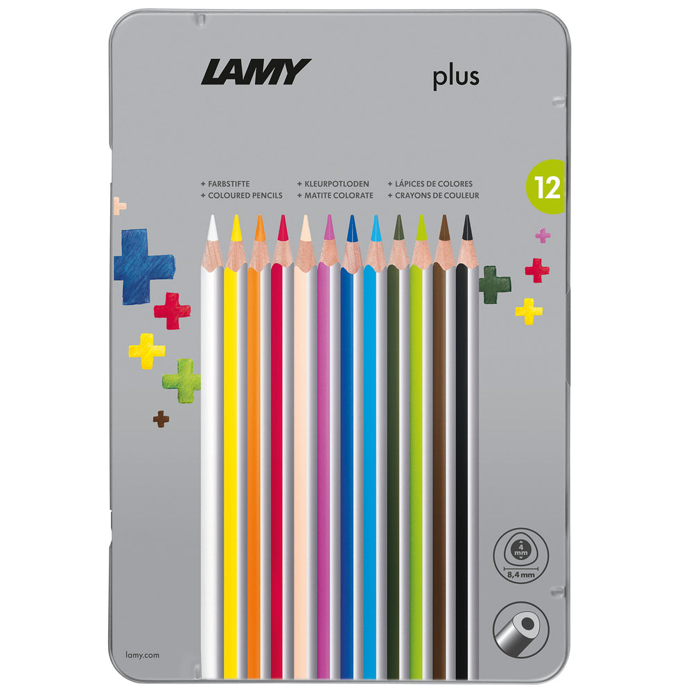Lamy Plus Color Pencils Metal Box 12pcs
