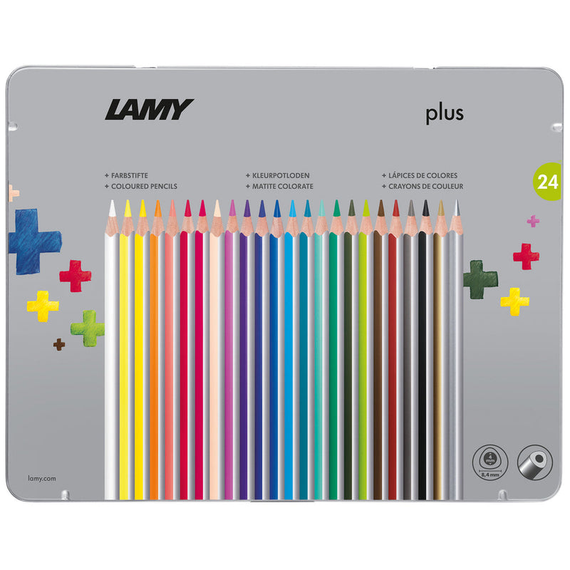 Lamy Plus Color Pencils Metal Box 24pcs